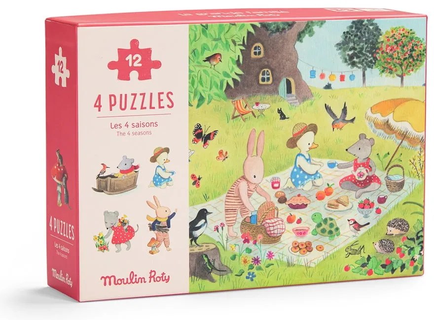 Puzzle La Grande Familie – Moulin Roty