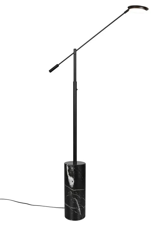 Lampadar negru LED (înălțime 145 cm) Fiore – Trio Select