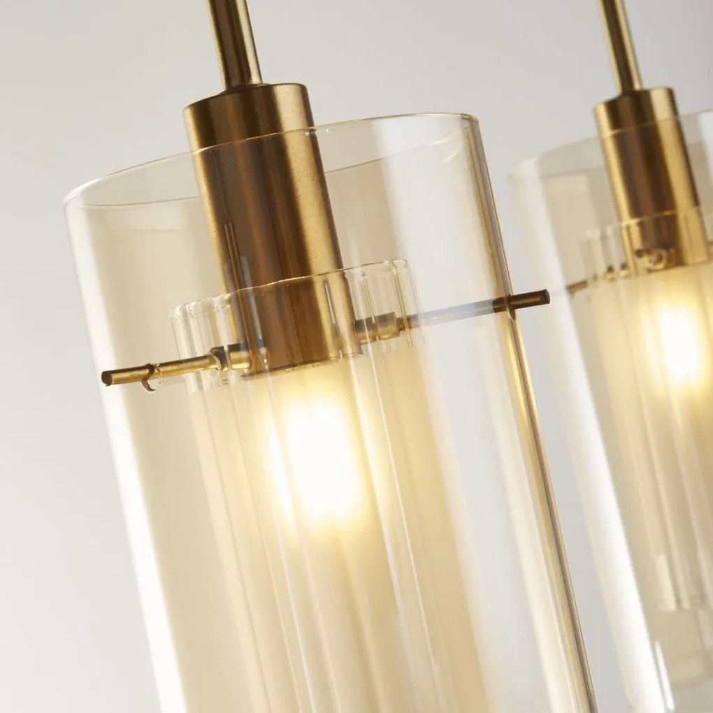 Lustra moderna cu 3 pendule Duo III