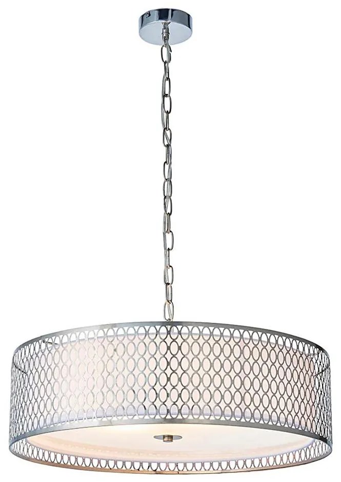 Lustră pe lanț Endon 81969 CORDERO 3xE27/10W/230V crom mat