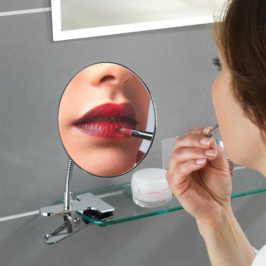 Oglindă cosmetică cu lupă Wenko, mărire 5x