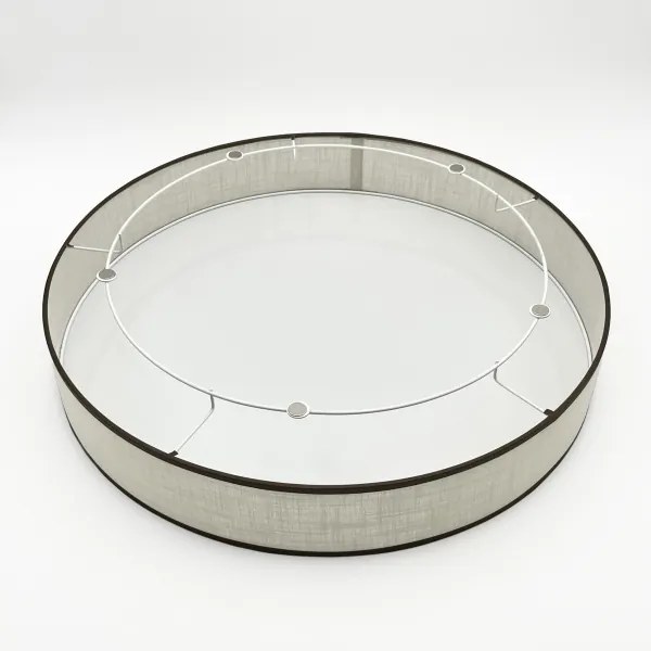 Brilagi - Plafonieră LED BELLADONNA, 36 W, 230 V, Ø 50 cm, crem/stejar