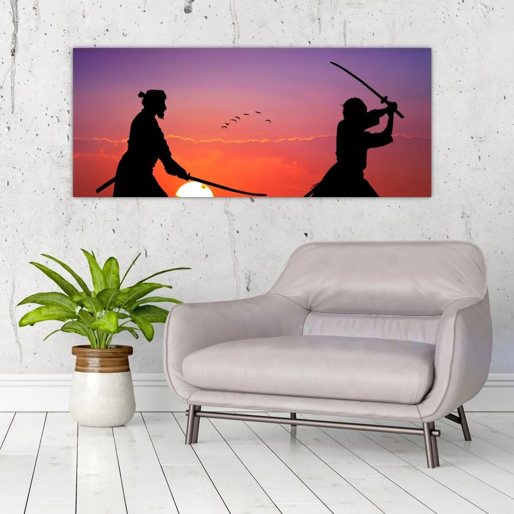 Tablou - Samurai (120x50 cm)