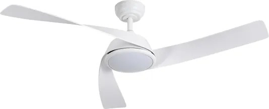 ZEVENTI - Ventilator de tavan LED AERYS LED/24W/230V Wi-Fi Tuya alb + telecomandă