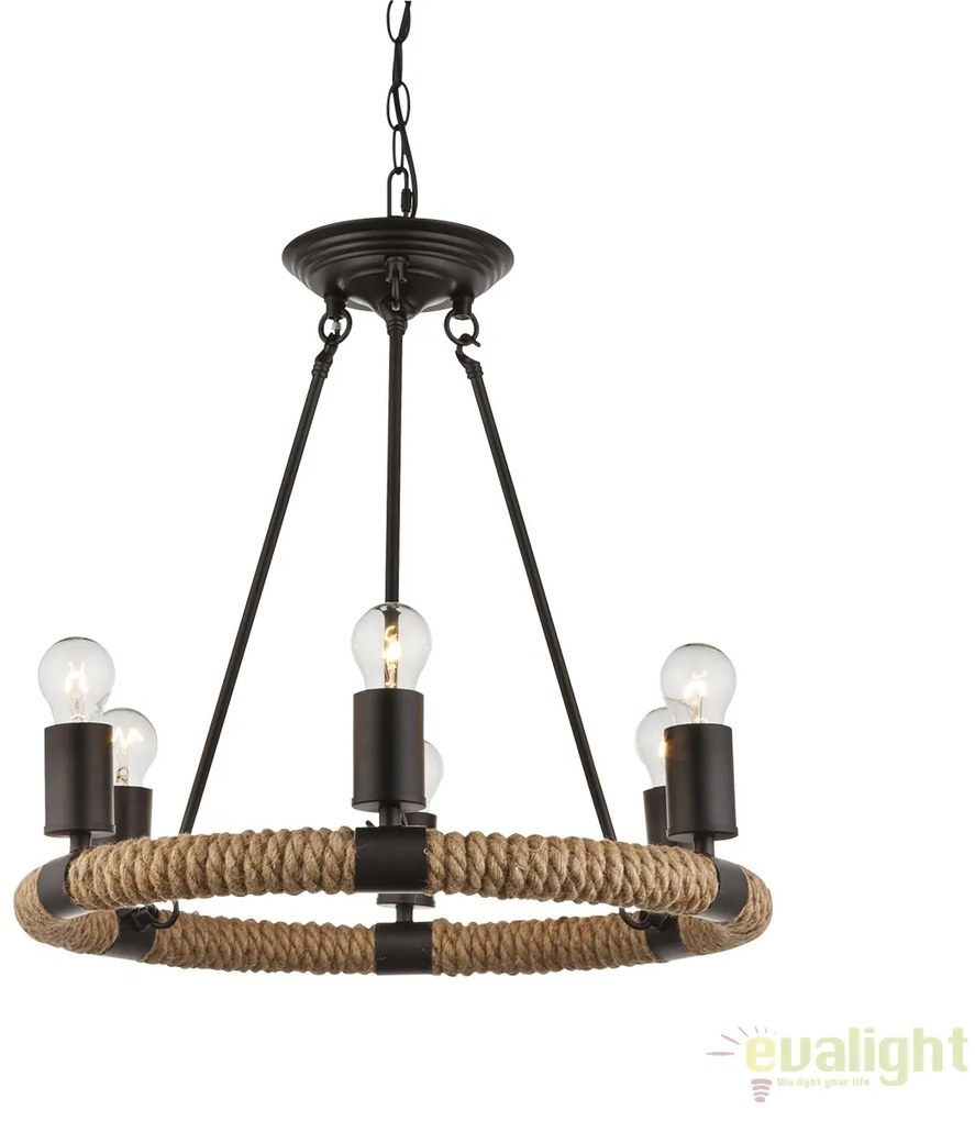 Lustra rustica design deosebit Ulleu 69029-6 GL