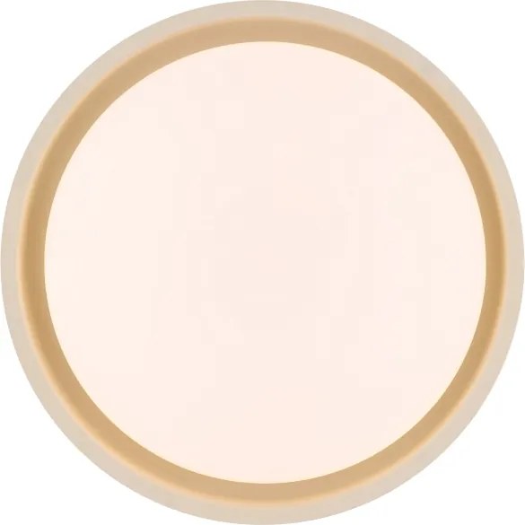 Brilliant - Plafonieră LED SONORA LED/12W/230V 3000K Ø 31 cm bej