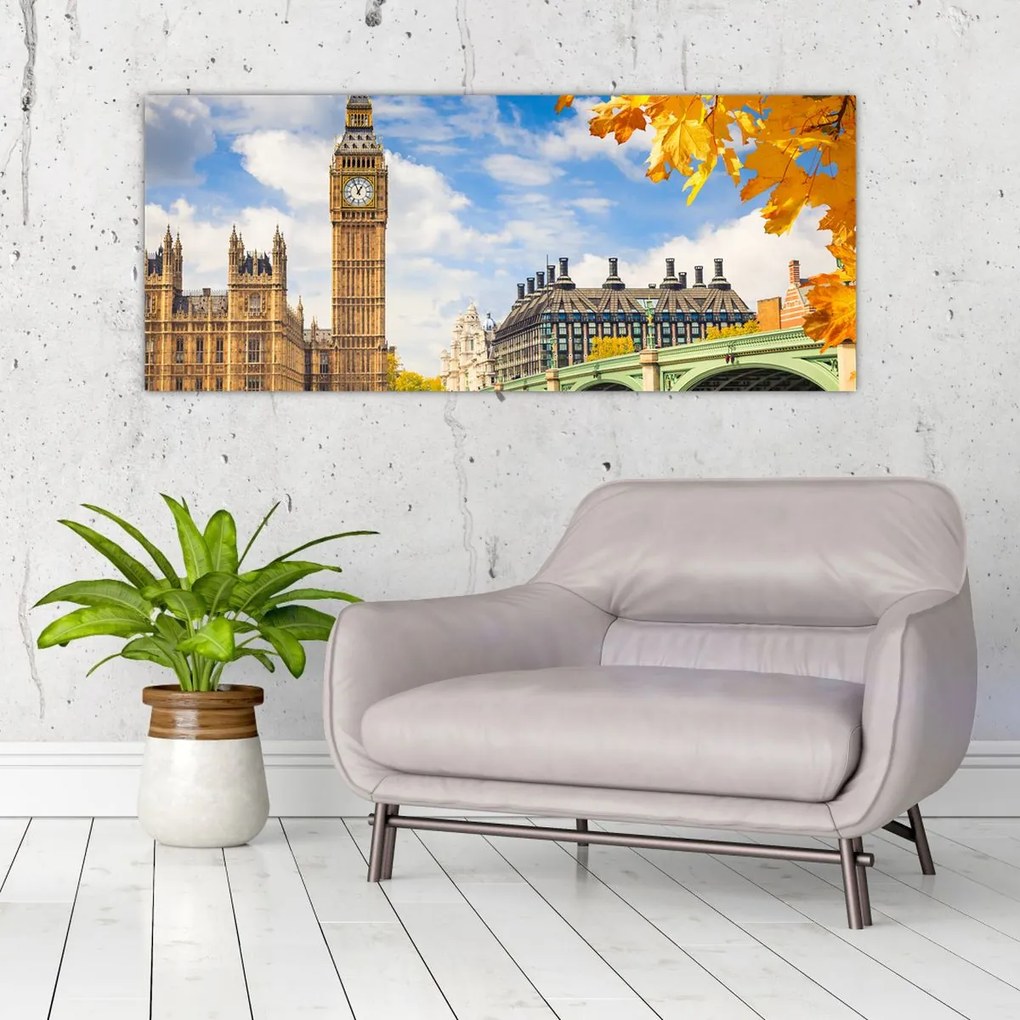 Tablou - Big Ben, Londra (120x50 cm)