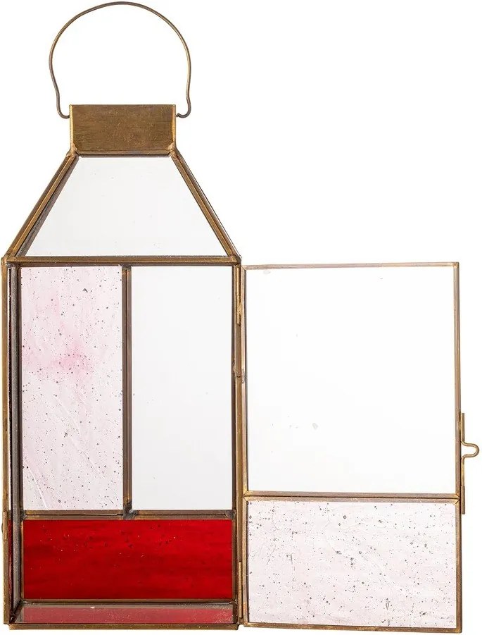 Felinar din sticlă (înălțime 34 cm) Drew – Bloomingville