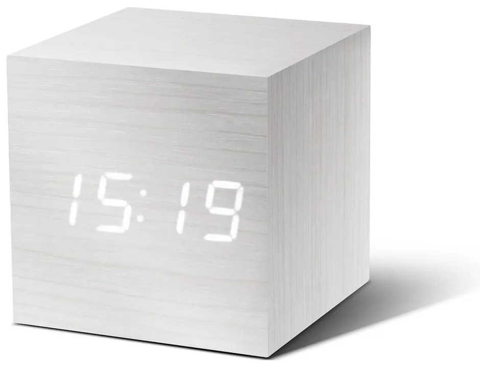 Ceas deșteptător digital Cube Click – Gingko