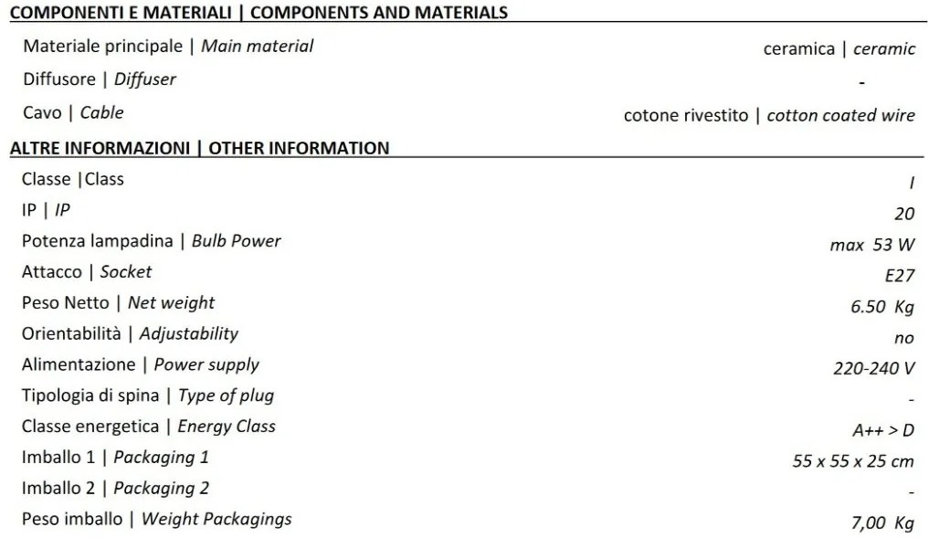 Lustra retro realizata manual din ceramica Bumbum
