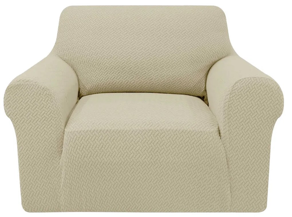 Husa elastica pentru fotoliu CORDA Culoare: Maro
