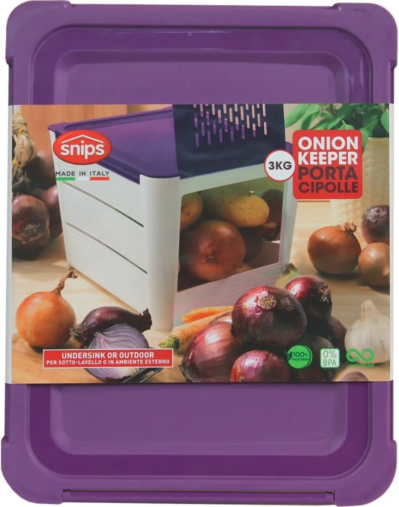 Cutie depozitare pentru ceapă și alte legume Snips