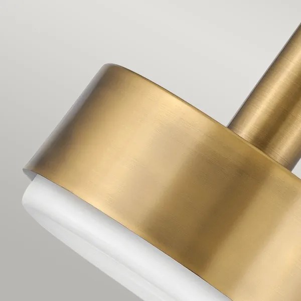 Lustră pe tijă Hinkley HK-CEDRIC-P-M-BR CEDRIC 2xE27/60W/230V d. 33 cm alamă