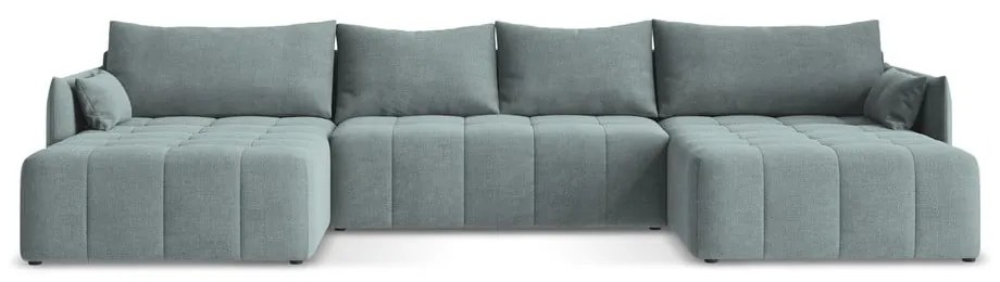 Colțar albastru extensibil/cu spațiu de depozitare (în formă de "U") Moku – Makamii