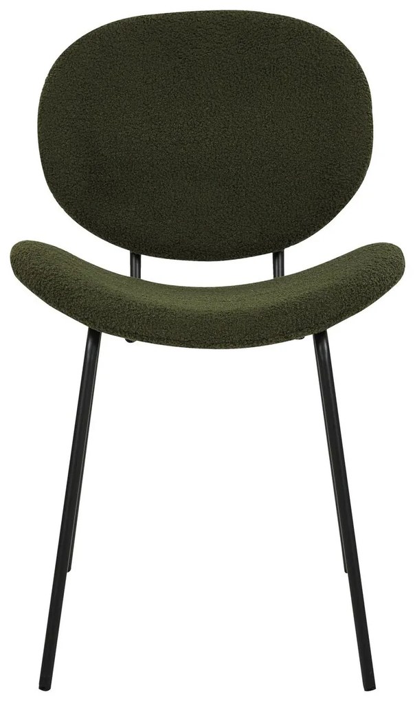 Set 2 buc scaune de sufragerie Luaza (verde). 1081044
