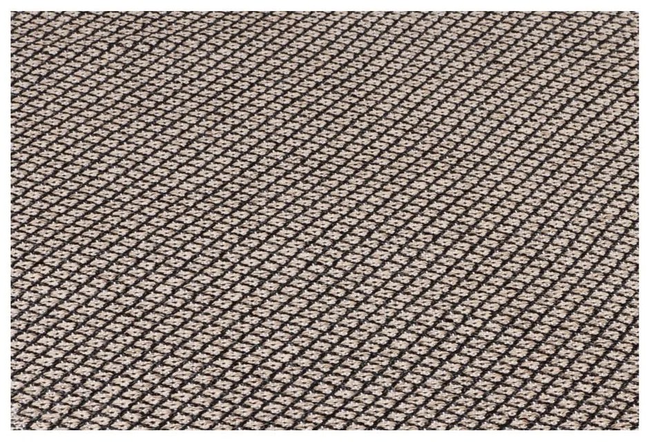 Covor potrivit pentru exterior Narma Diby, 70 x 200 cm, crem - negru