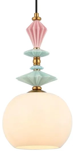 Lustră pe cablu 1xE27/40W/230V Zambelis 22079