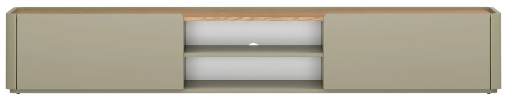 Comodă TV cu sertar Elivo 220 cm - eucalipt / stejar baltic dune