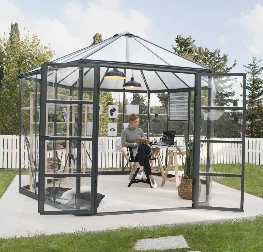 Seră de grădină hexagonală Oasis 3,6 m Palram - Canopia