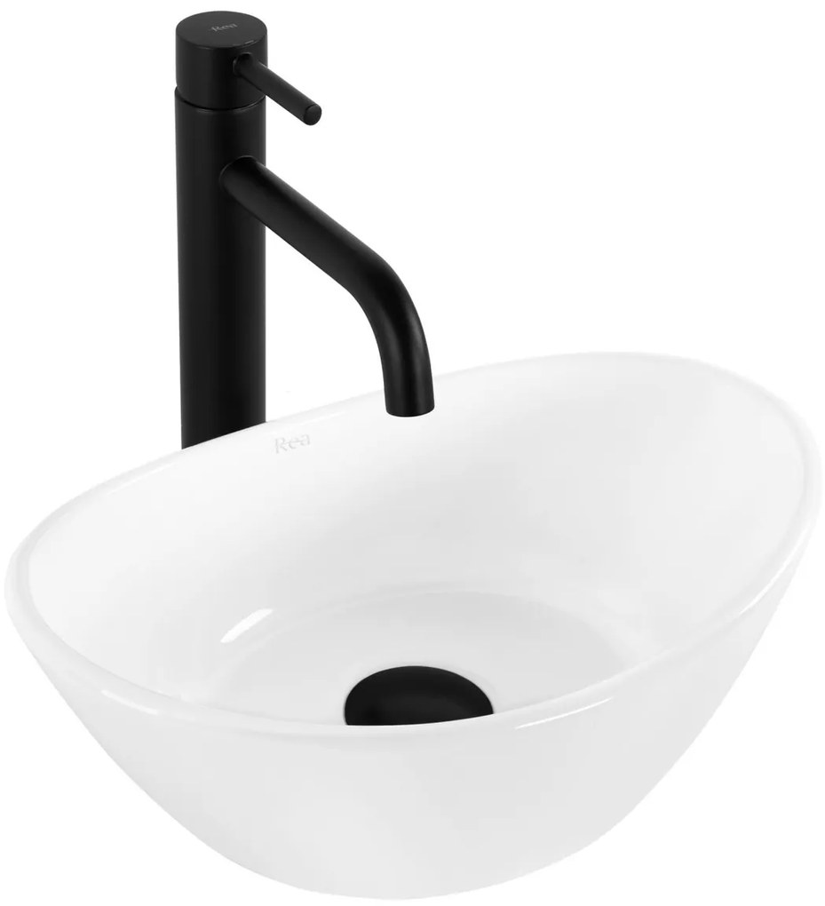 Lavoar Kate alb L36,5 cm
