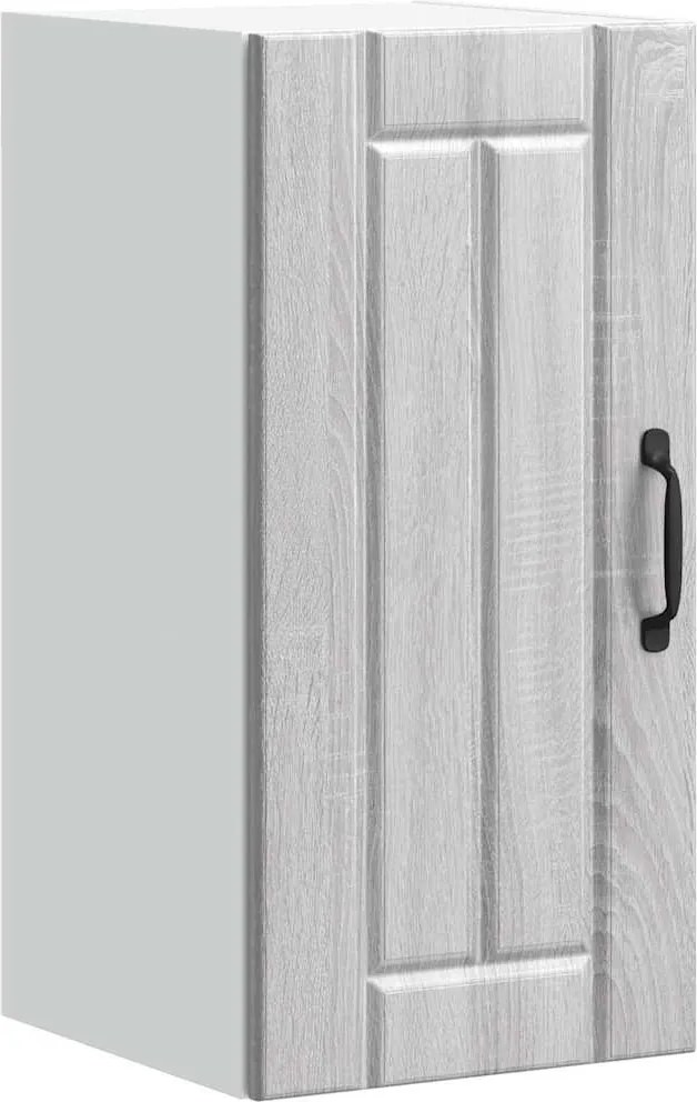 vidaXL Dulap de bucatarie "Lucca" din lemn prelucrat Sonoma gri