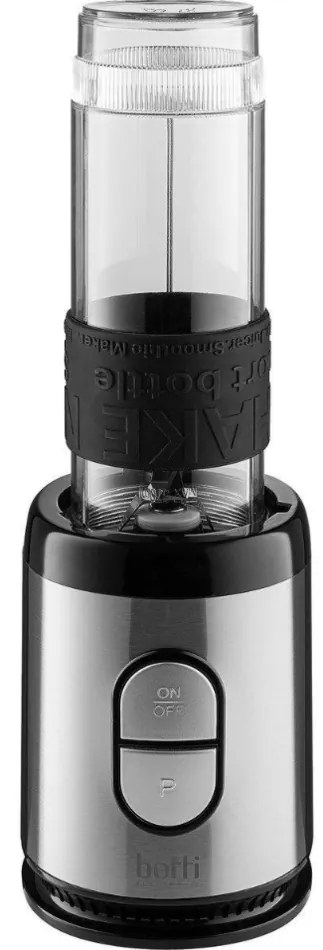 Botti Flavio 2in1 Blender pentru smoothie cuimersie, negru