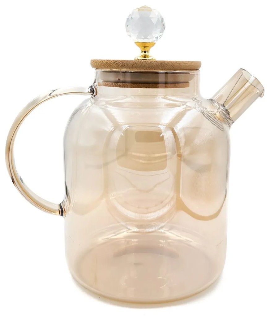 Carafa din sticla Borosilicata, GOLDEN, 1,5 Litri