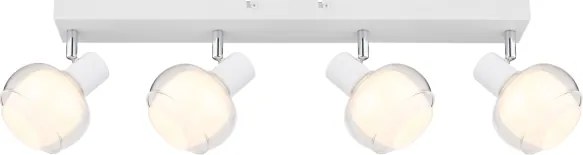 Globo 54309-4W - Spot TOKKI 4xE14/40W/230V alb
