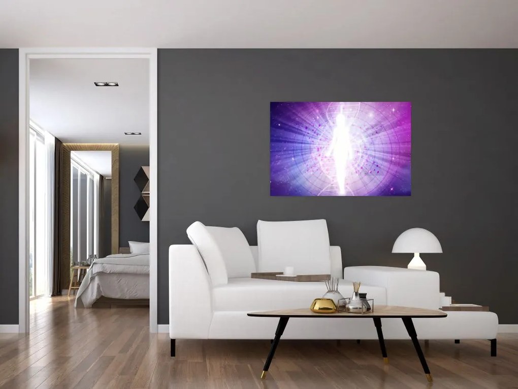 Tablou abstract - Femeie (90x60 cm)