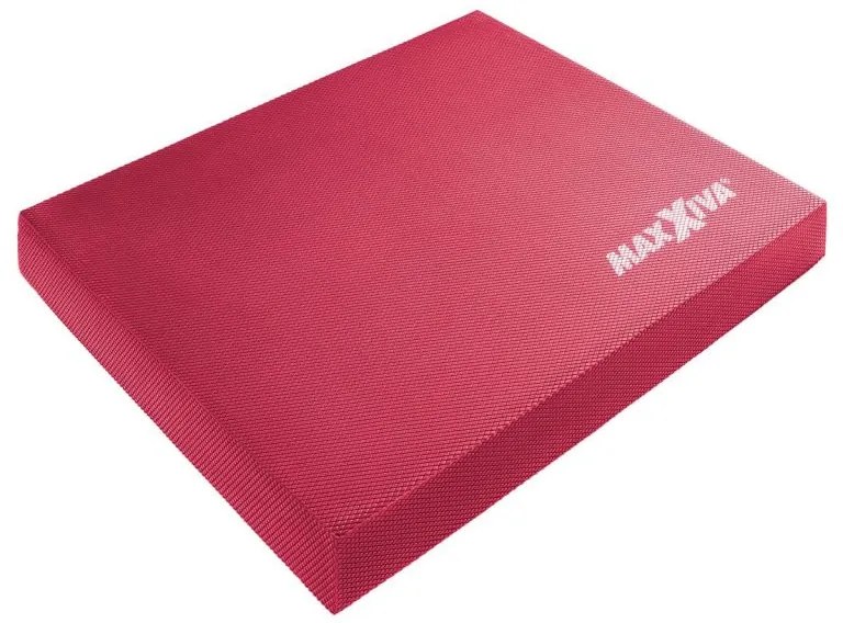 MAXXIVA Pernă de echilibru 40 x 50 x 6 cm, roșie