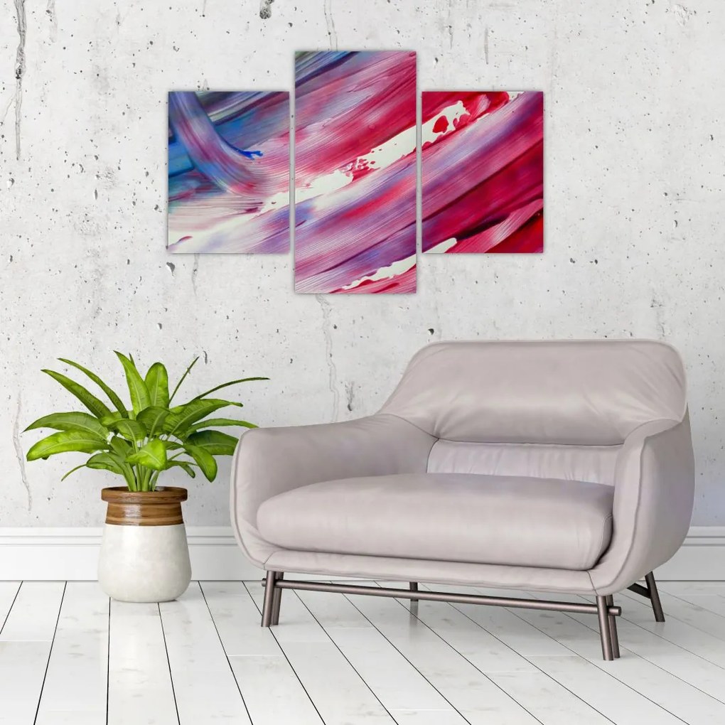Tablou - culorile rozalbaste (90x60 cm)