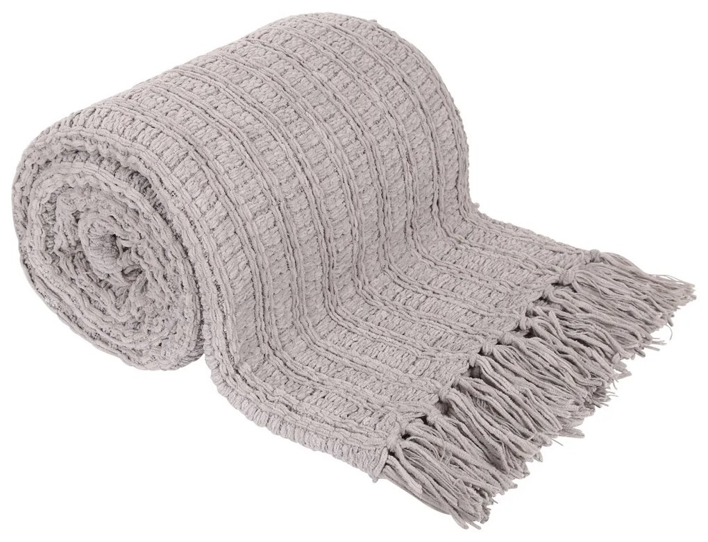 Pătură Emma gri, 150 x 200 cm