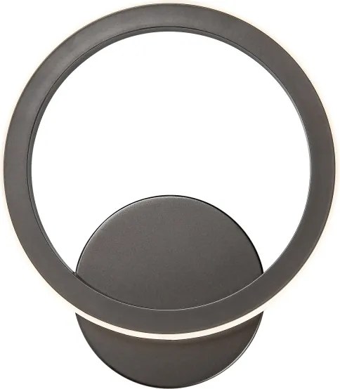 Rabalux 75090 - Aplică de perete pentru baie cu LED LAVEN LED/8W/230V IP44 antracit