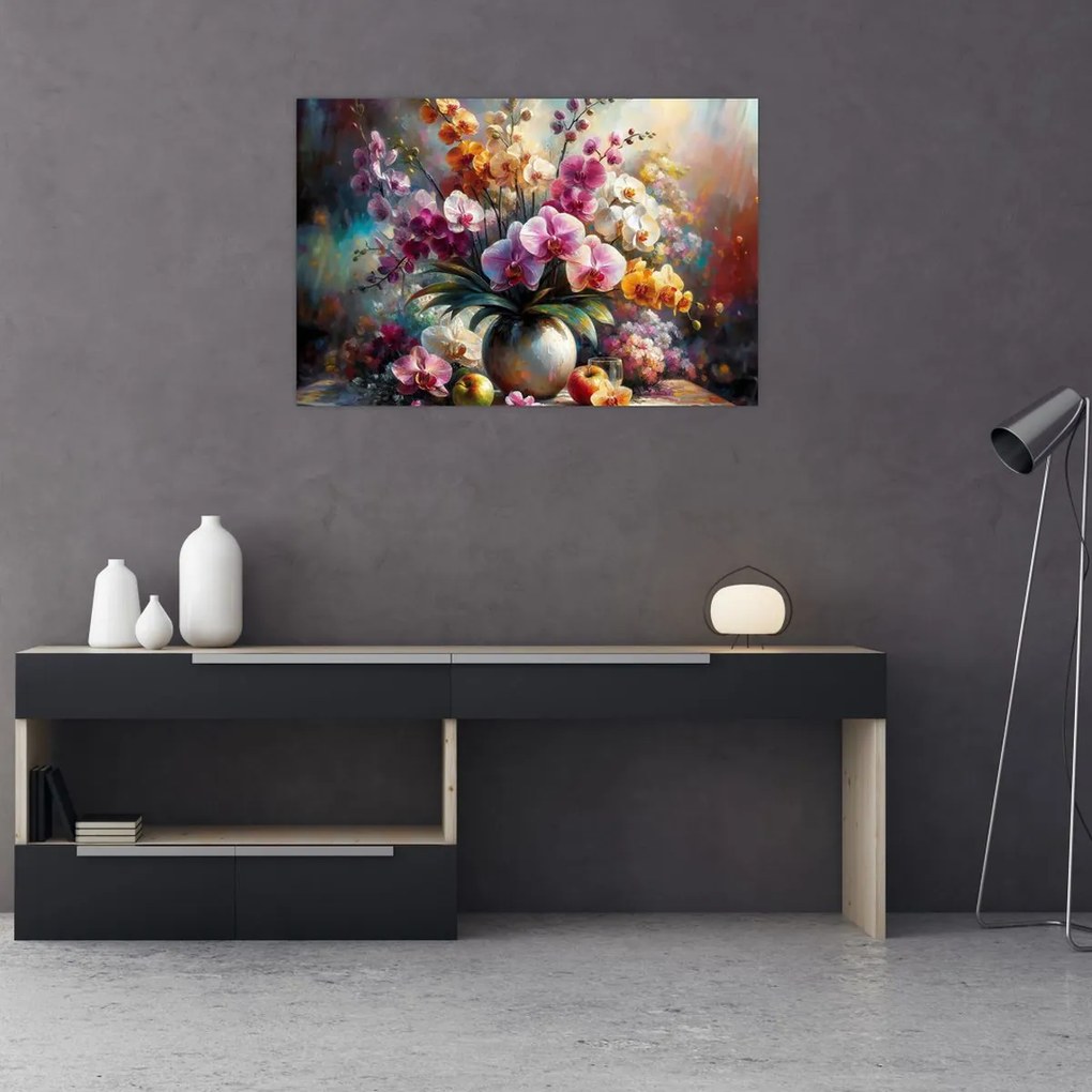 Tablou - Vas de flori II. (90x60 cm)