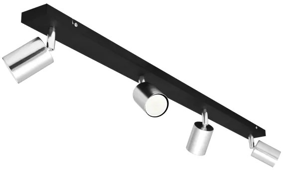 Spot LED TUNE 4xGU10/4,8W/230V crom mat/negru