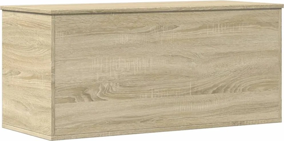 vidaXL Cutie de depozitare stejar sonoma, 100x42x46 cm, lemn prelucrat
