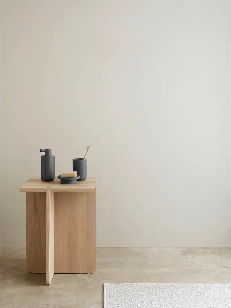 Suport pentru periuța de dinți gri din polirășină Kua – Blomus