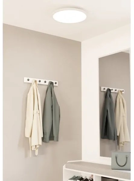 Eglo 900758-LED SARSINA-Z plafonieră dimabilă 33,5W/230V, Ø45 cm albă