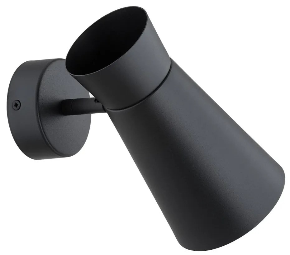 Aplica de perete design minimalist, Otel, Negru, LORD