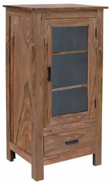 Bibliotecă RAMI 120x60 cm lemn masiv/palisandru