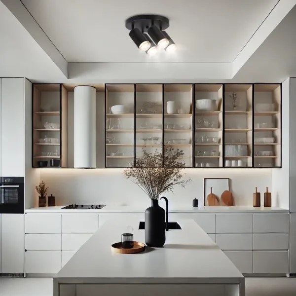 Spot pentru baie Brilagi SELE AQUA 4xGU10/30W/230V IP44 negru