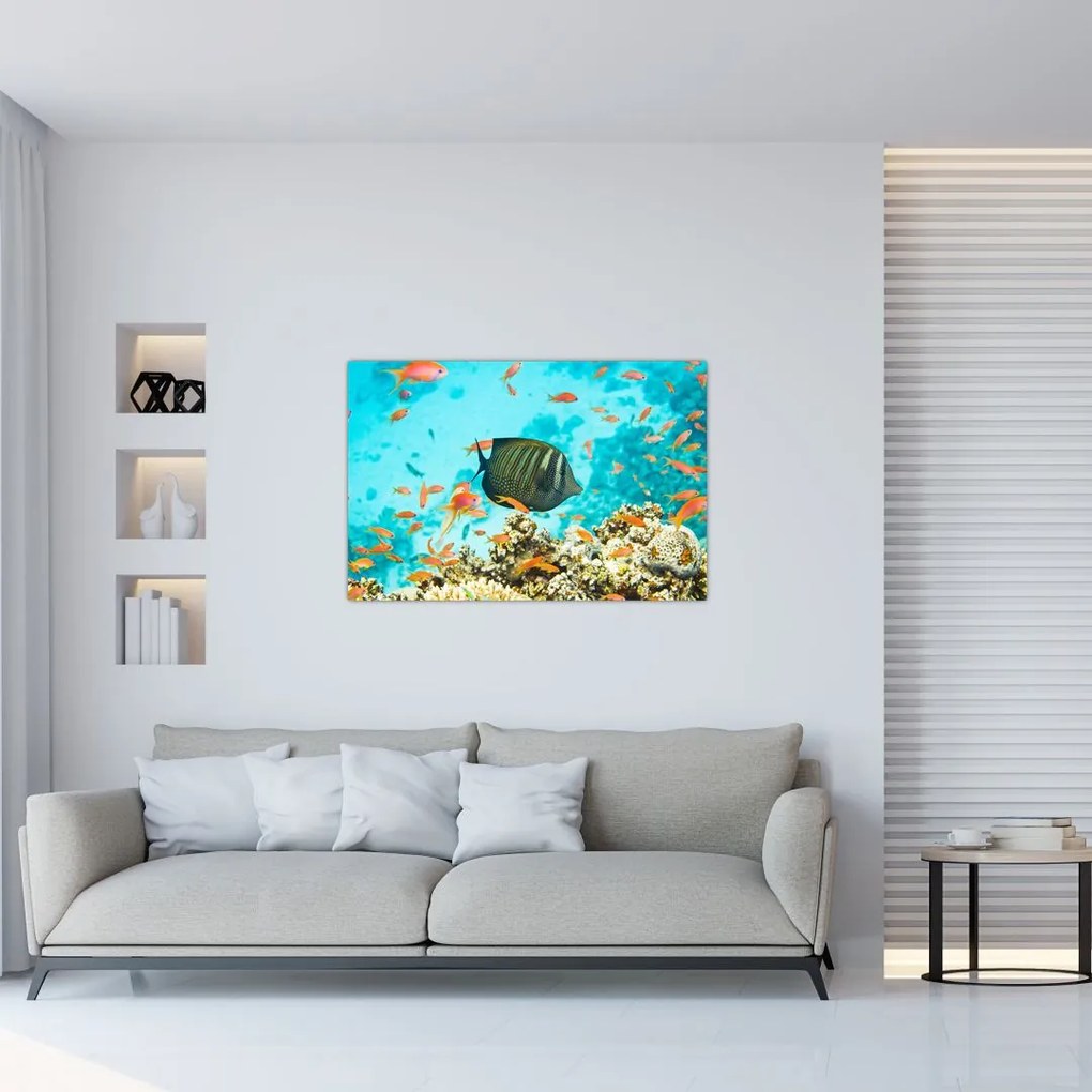 Tablou lumii submarine (90x60 cm)