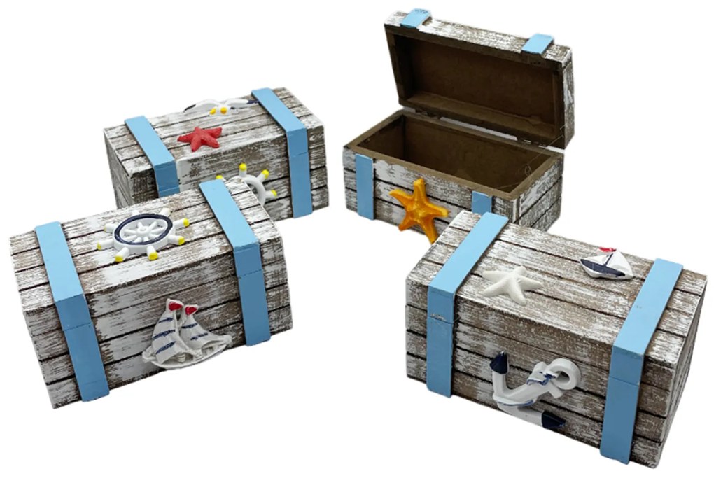 Cutie depozitare NAUTICAL, 11x6x5cm