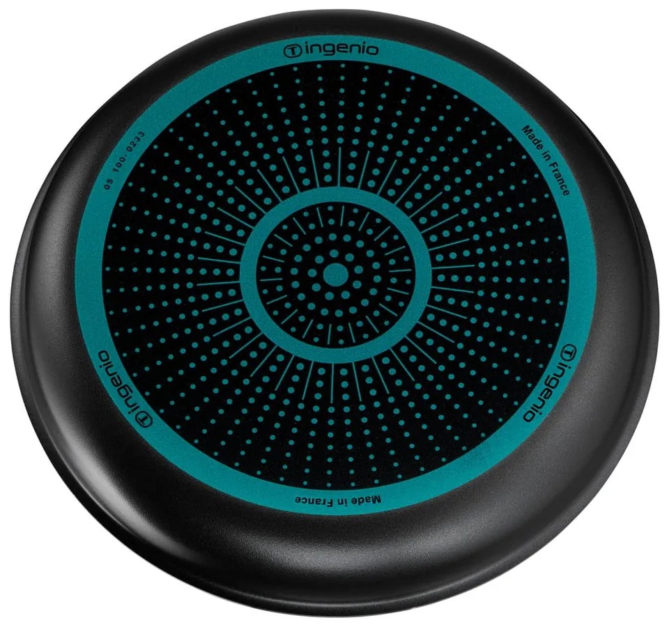 Set de vase pentru gătit 13 buc. din aluminiu INGENIO EASY COOK &amp; CLEAN BLACK L1549023 – Tefal