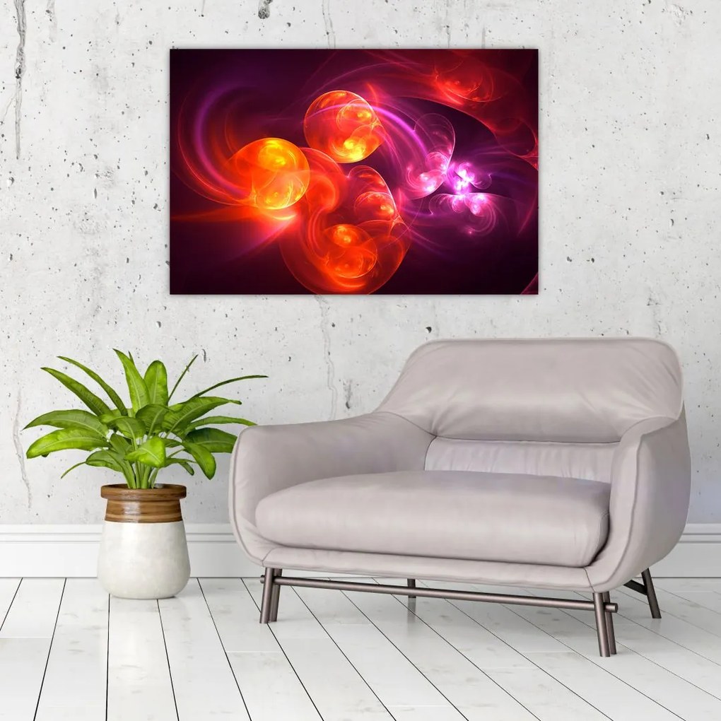 Tabloul cu abstracțiune modernă (90x60 cm)