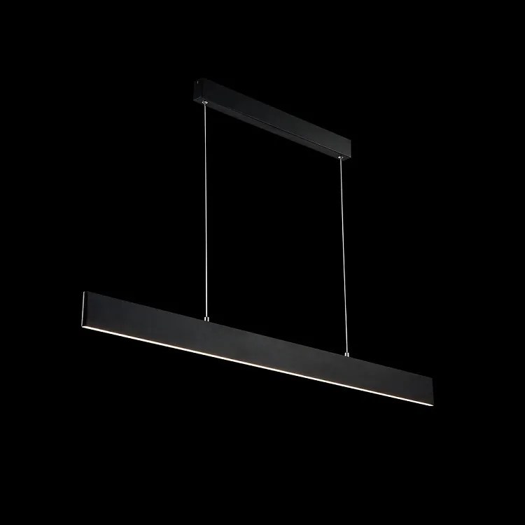 Lustra LED slim cu iluminat up/down Step 30W neagra