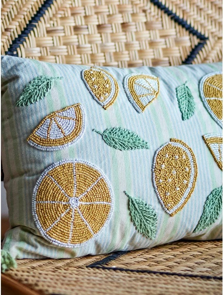 Pernă decorativă din bumbac 35x50 cm Lemon – Bloomingville