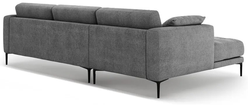 Colțar gri (cu colț pe partea stângă/cu șezlong) Bemy – Micadoni