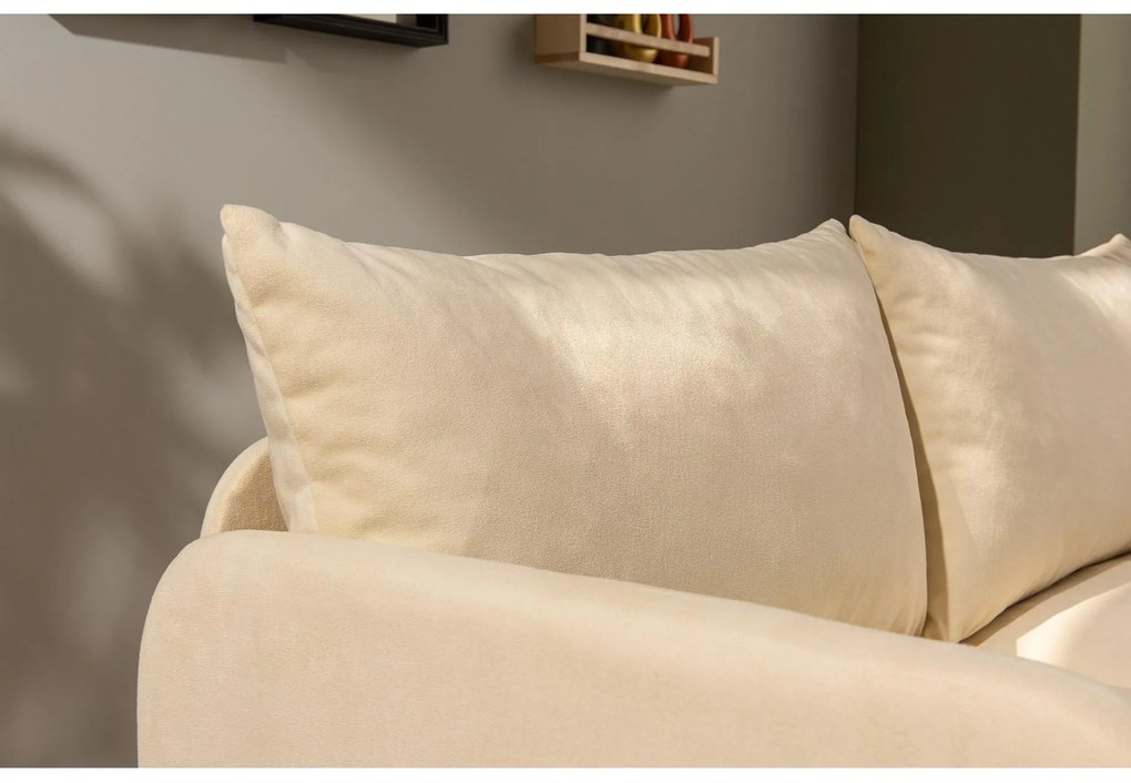 Canapea extensibilă Sagoretti XL (Crem). 1107015