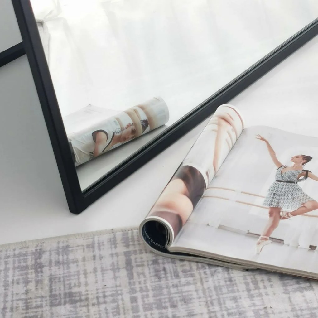 Oglindă Portal Matte Black